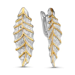 Серьги Lance из серебра 925