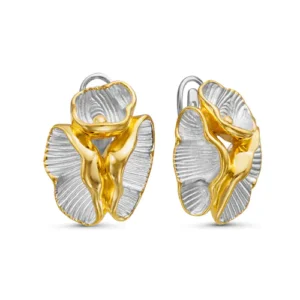 Серьги Volcano of Love из серебра 925