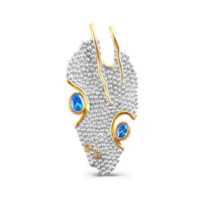 Подвеска Mousse из серебра 925 с фианитами