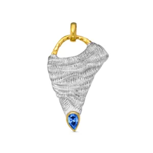 Подвеска Midnight из серебра 925 с фианитами