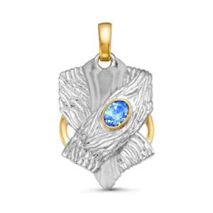 Подвеска Grande Release из серебра 925 с фианитами