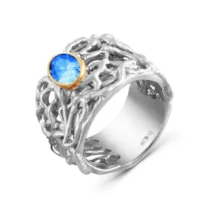 Кольцо Polla из серебра 925 с фианитами