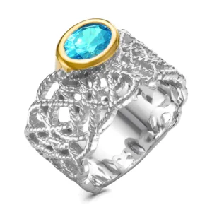 Кольцо Lace Glow из серебра 925 с фианитами