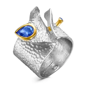 Кольцо Life из серебра 925 с фианитами