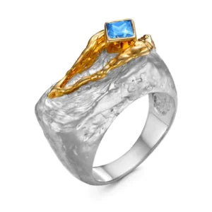 Кольцо Force из серебра 925 с фианитами