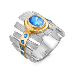 Кольцо Rapallo из серебра 925 с фианитами