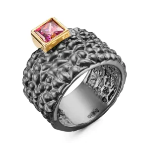 Кольцо Alba из серебра 925 с фианитами