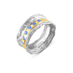 Кольцо Rumple из серебра 925 с фианитами