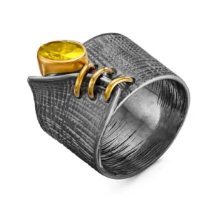 Кольцо Guess из серебра 925 с фианитами