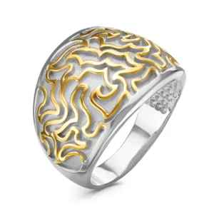 Кольцо Maze из серебра 925