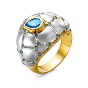 Кольцо Chiara из серебра 925 с фианитами