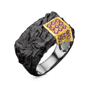 Кольцо Balance из серебра 925 с фианитами