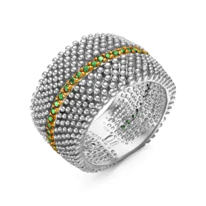 Кольцо Occa из серебра 925 с фианитами