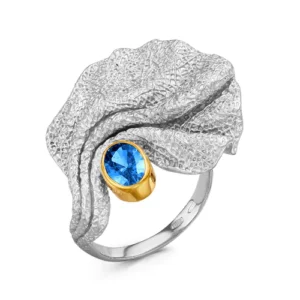 Кольцо Secret из серебра 925 с фианитами