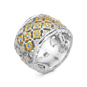 Кольцо Nicol из серебра 925 с фианитами