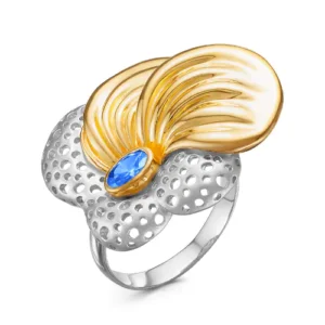 Кольцо Allure из серебра 925 с фианитами