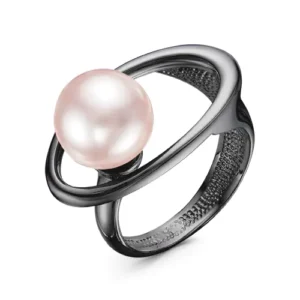 Кольцо из серебра 925 с жемчугом